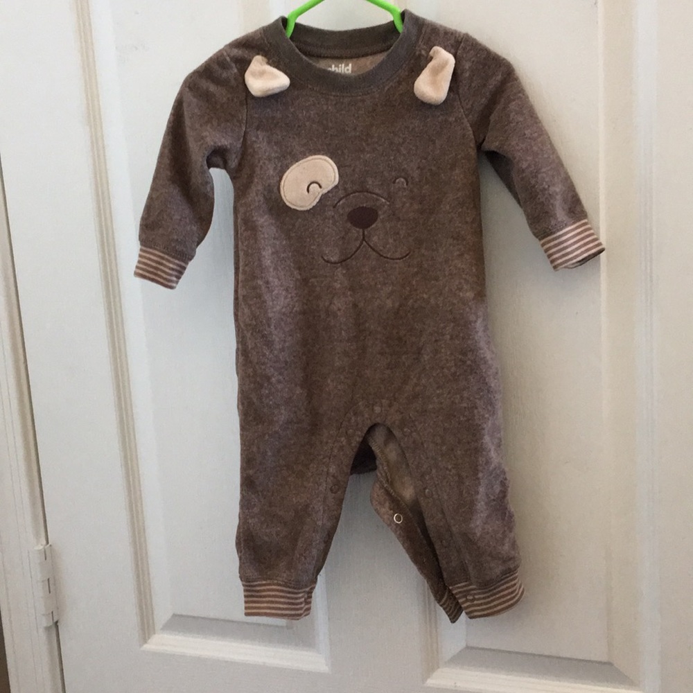 FINAL MARKDOWN Child of mine Infant fleece creeper 3-6 months